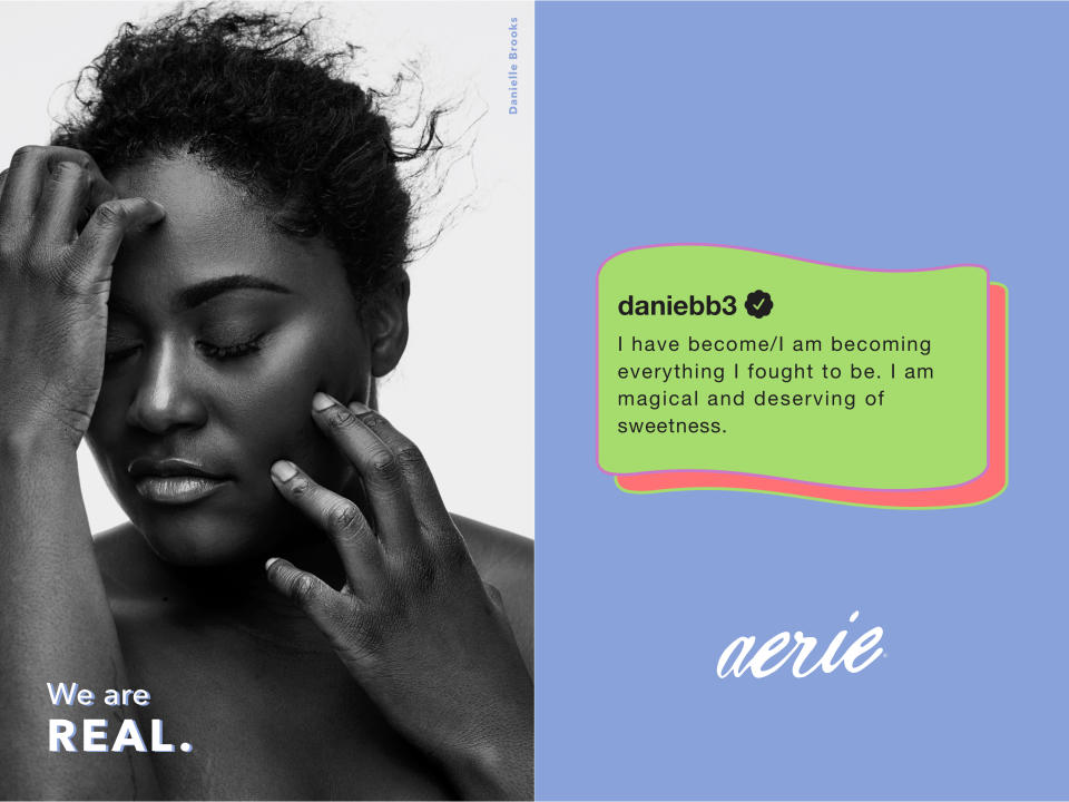 Danielle Brooks is now an Aerie brand ambassador. - Credit: Courtesy Photo