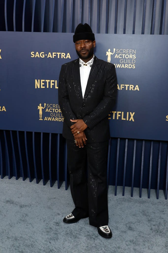 Blitz Bazawule attends the 30th Annual Screen Actors Guild Awards at Shrine Auditorium and Expo Hall on February 24, 2024 in Los Angeles, California.
