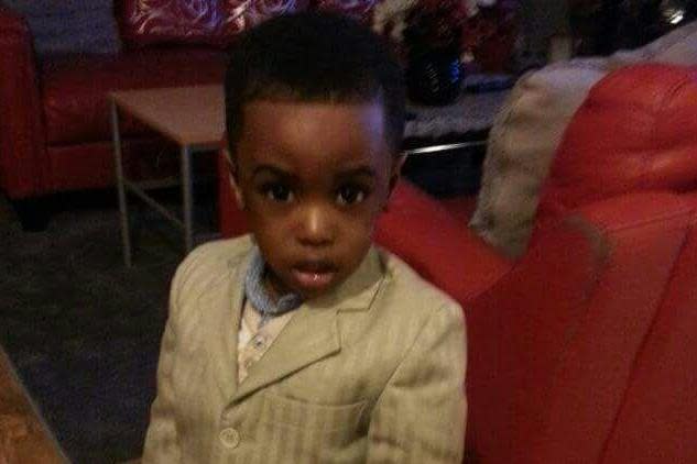 Young victim: Jeremiah Deen, two, died in the blaze (Met Police)