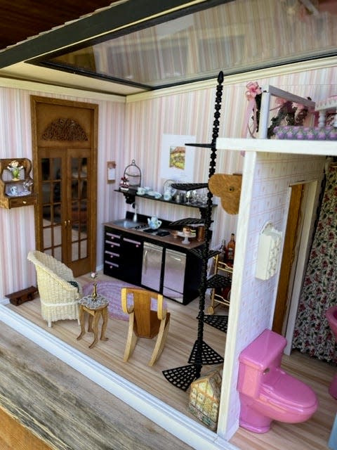 Tiny House Town is the theme of the 44th Annual Miniaturists of Lubbock Exhibit & Sale Oct. 7 and 8 at the Garden and Arts Center.