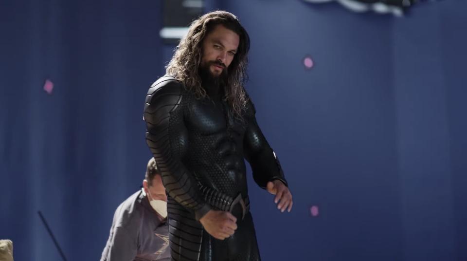 The first look at Aquaman and the Lost Kingdom was shared during FanDome 2021. (DC/Warner Bros.)