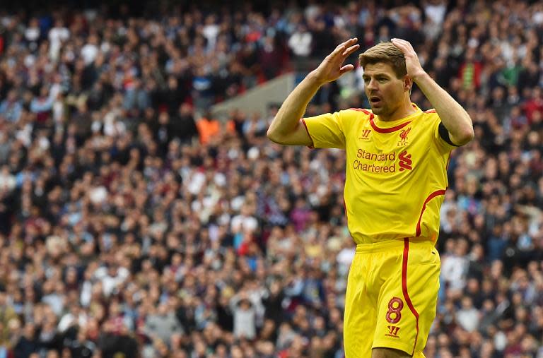 Liverpool captain Steven Gerrard, due to join LA Galaxy in the close-season, had been hoping to reach the FA Cup final and set up the prospect of a fairytale farewell