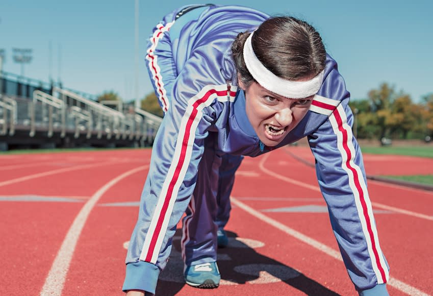 So it looks like the latest fitness trend is…crawling?!