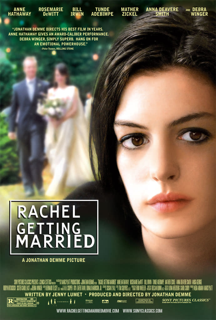 Anne Hathaway Rachel Getting Married Production Stills Poster Sony Pictures Classics 2008