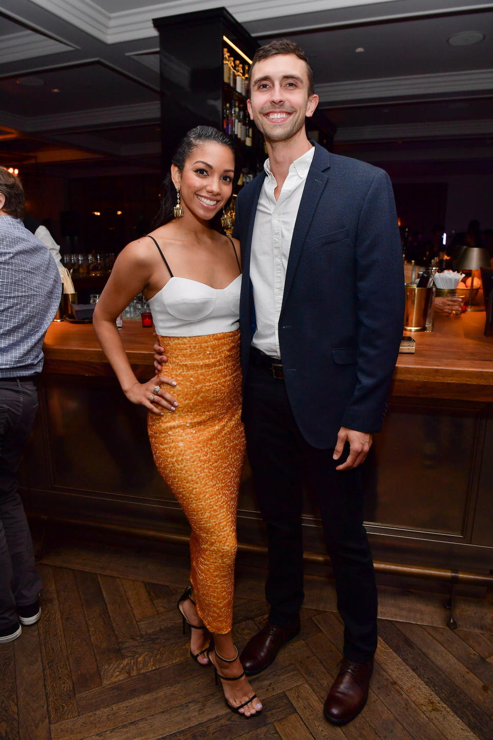 Corinne Foxx and Joe Hooten