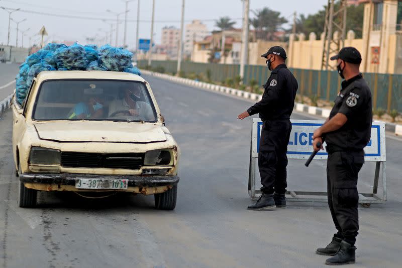 Outbreak of the coronavirus disease (COVID-19) at Gaza refugee camps