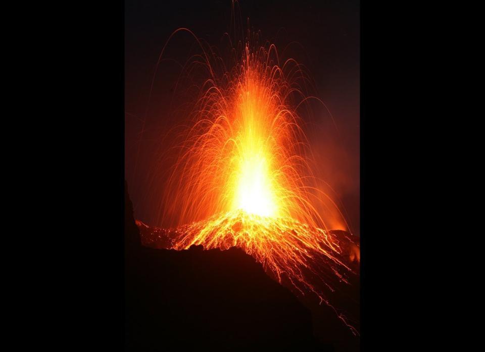 So active and distinct is this volcano that geologists frequently refer to other volcanoes as being “Strombolian” in nature.
