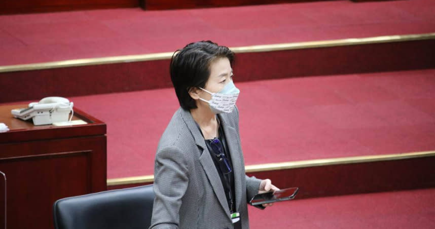 台北市副市長黃珊珊今天強調，「3＋4」在推行上，沒實質意義。（圖／記者楊亞璇攝）