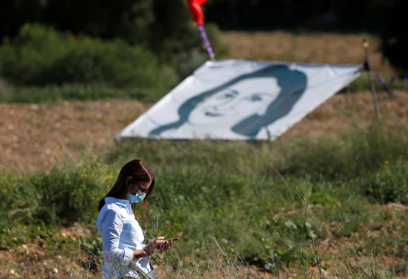 FILE PHOTO: Third anniversary of the assassination of journalist Daphne Caruana Galizia, in Bidnija