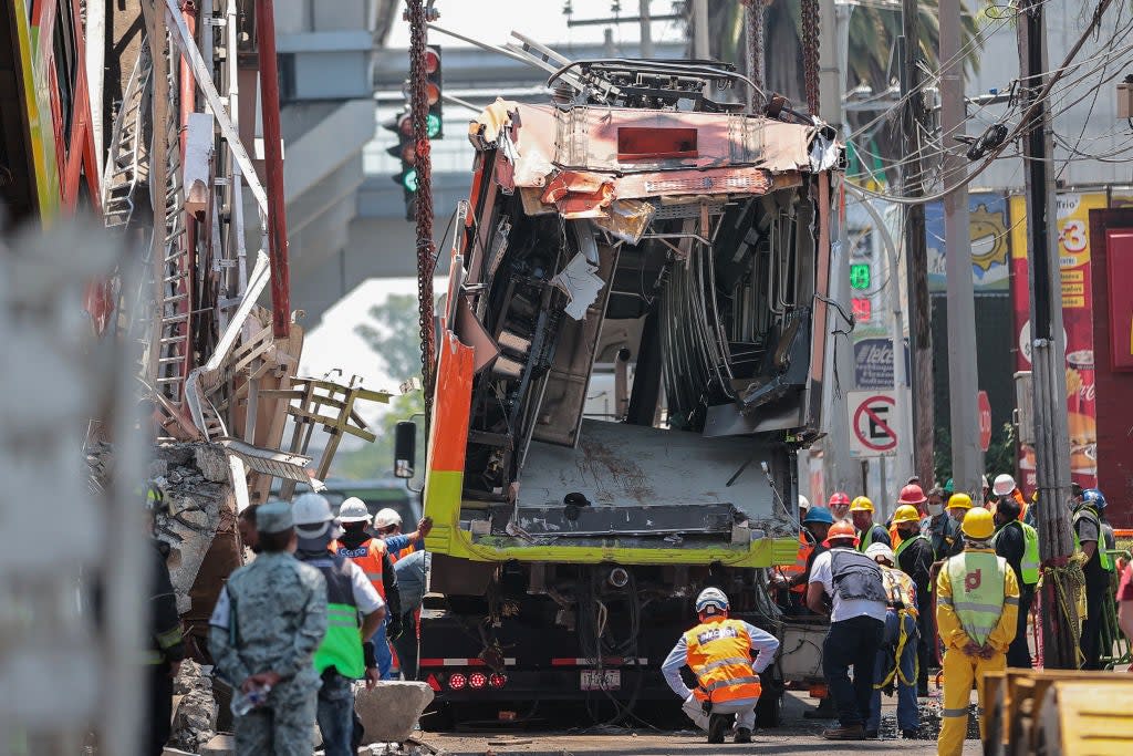 <p>Claudia Sheinbaum, jefa de gobierno de la Ciudad de México, decretó tres días de luto en la capital mexicana entre el 4 y 6 de mayo</p> (Getty Images)