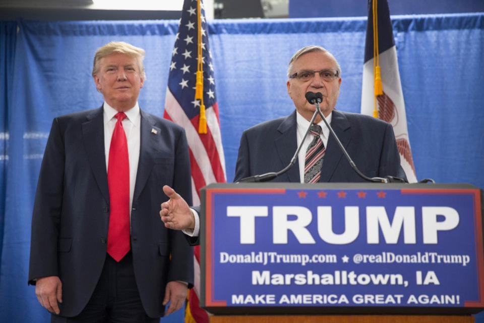 Donald Trump, Joe Arpaio