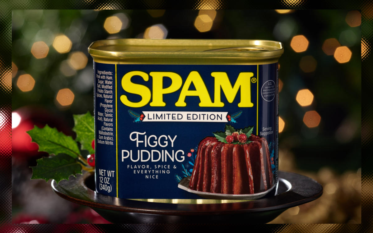 Spam Releases Figgy Pudding Flavor for the Holidays