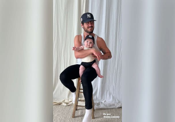 PHOTO: Val Chmerkovskiy smiles in a photo with son, Rome Valentin Chmerkovskiy. (Valentin Chmerkovskiy/Instagram)