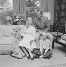 <p>In 1970, Prince Edward and the Duchess of Kent welcomed their third child, Lord Nicholas Windsor. All their children use the surname "Windsor."</p>