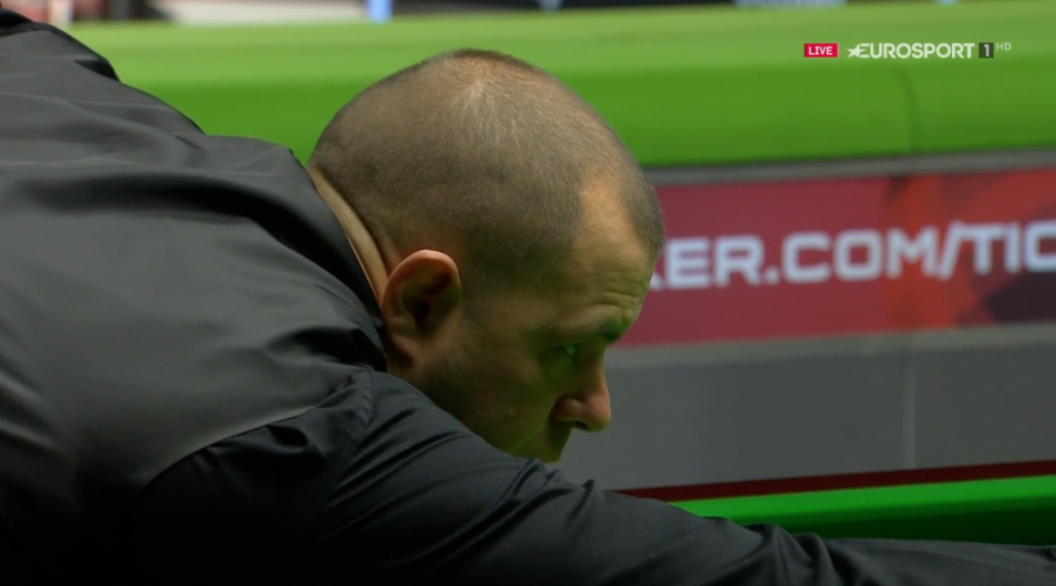 World number 10 Barry Hawkins claimed the third maximum break of his career in an impressive opening-round win.