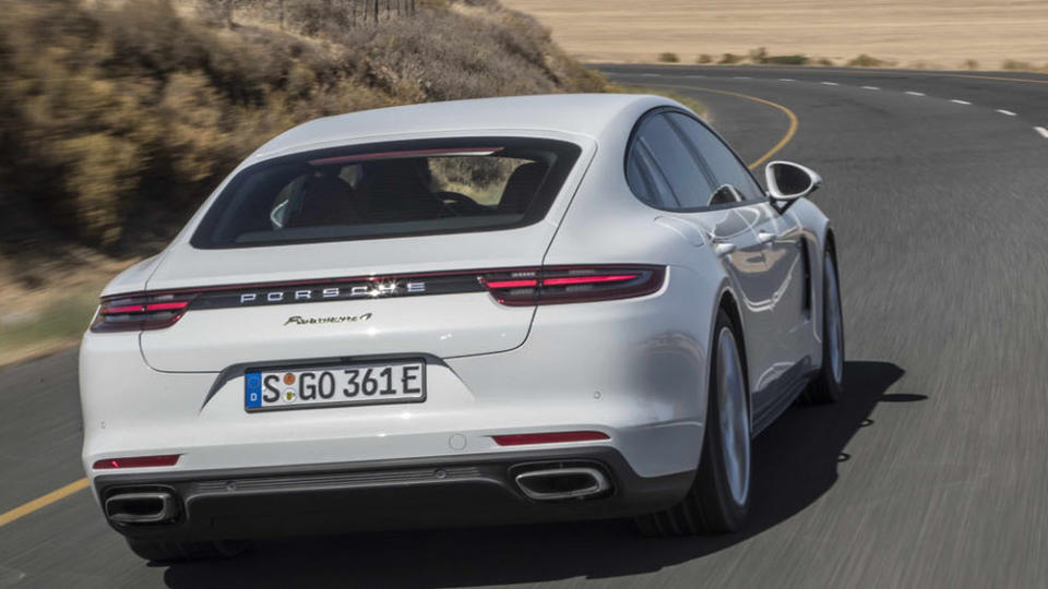 Der Porsche-Hybrid braucht täglich eine Dosis Strom