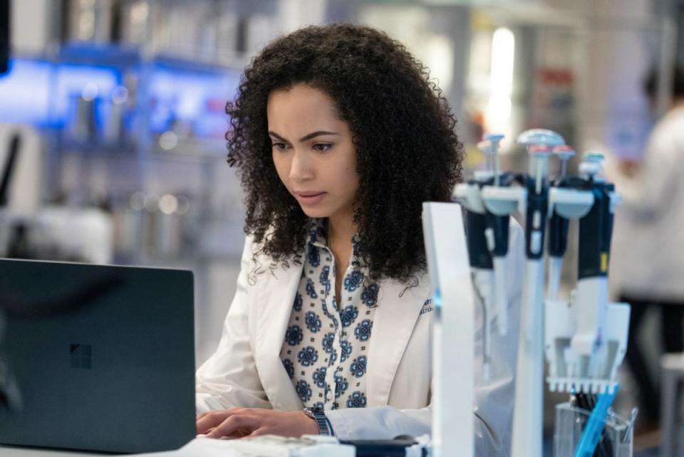 Charmed -- "Pilot"-- Image Number: CMD101d_0071.jpg -- Pictured: Madeleine Mantock as Macy Vaughn -- Photo: Katie Yu/The CW -- ÃÂ© 2018 The CW Network, LLC. All Rights Reserved