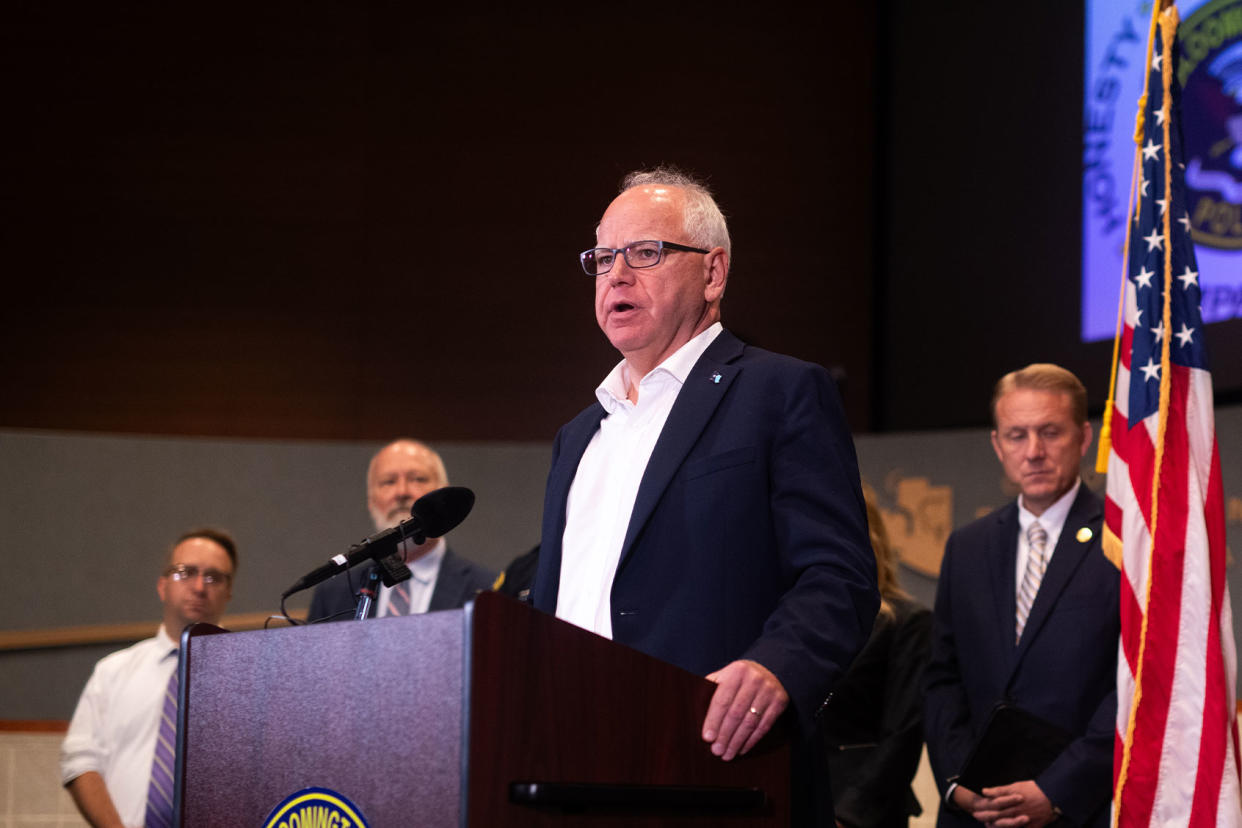 Tim Walz Stephen Maturen/Getty Images