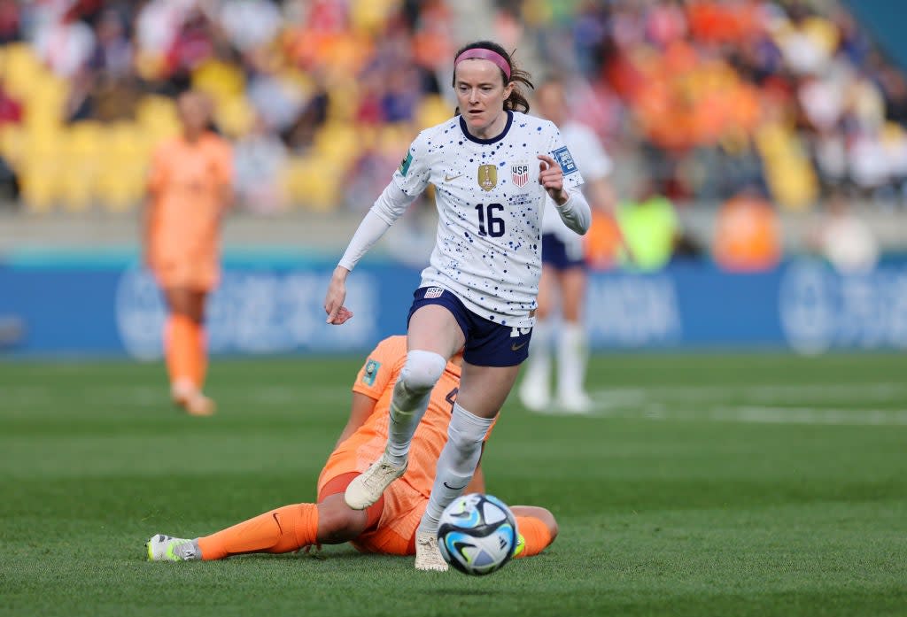 Substitute Rose Lavelle made an immediate impact in the second half, sending in numerous threatening crosses, including the ball that brought the US level (Getty Images)