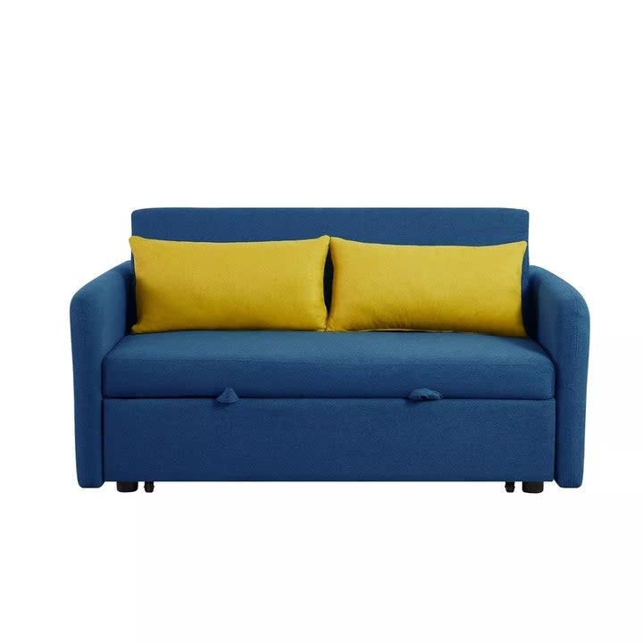 the trundle-style sleeper sofa