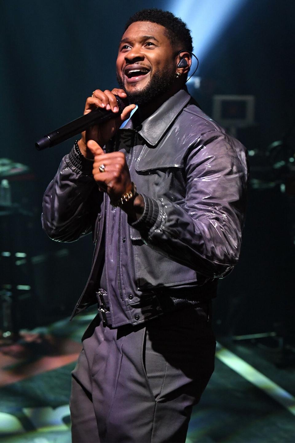 In this image released on September 19, Usher performs onstage for the 10th Anniversary of the iHeartRadio Music Festival streaming on CWTV.com and The CW App on September 18 &amp; 19 and broadcast on The CW Network on September 27 &amp; 28.
