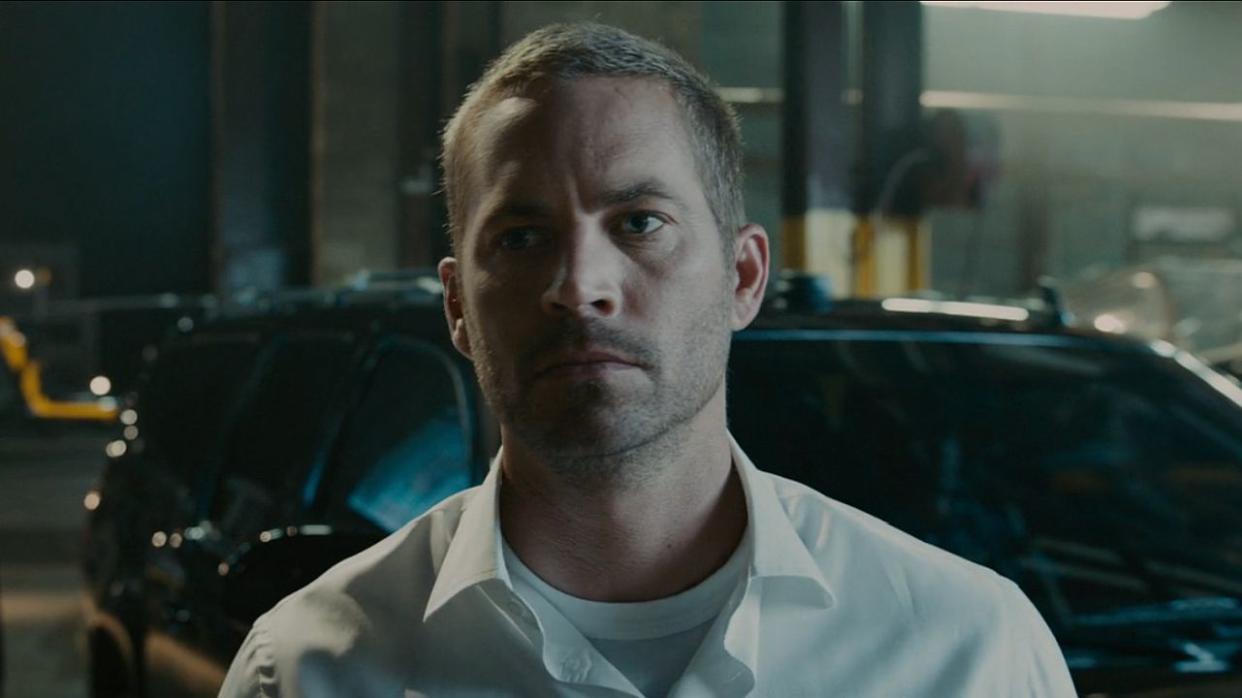  Paul Walker in Furious 7. 