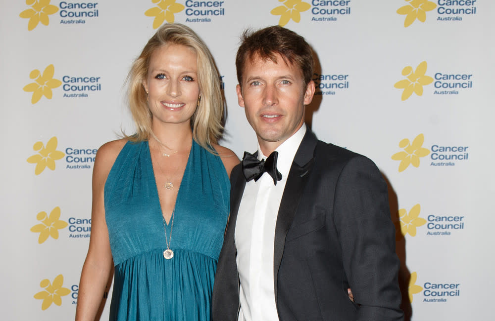 James Blunt, Sofia Wellesley credit:Bang Showbiz