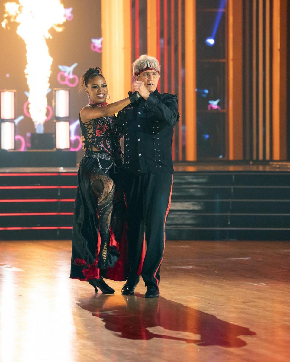 PHOTO: Eric Roberts and Britt Stewart on “Dancing with the Stars,” Season 33. (Eric Mccandless/Disney)