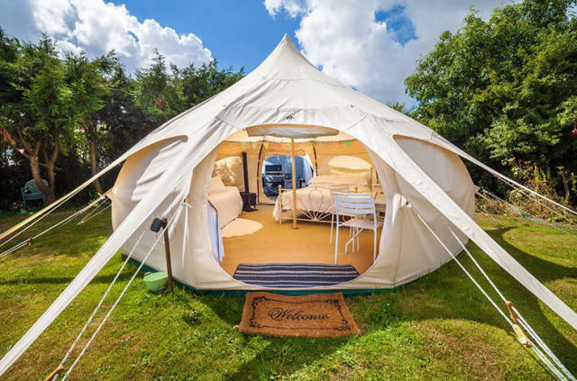 13 ways to 'glamp' up your camping trip