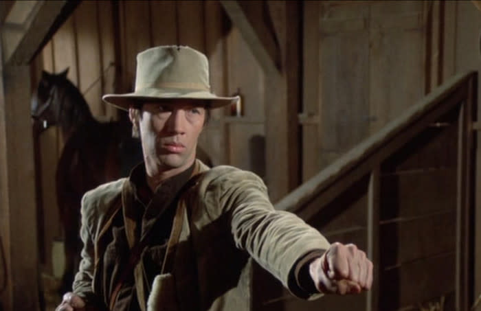 David Carradine as Kwai Chang Caine in 'Kung Fu'