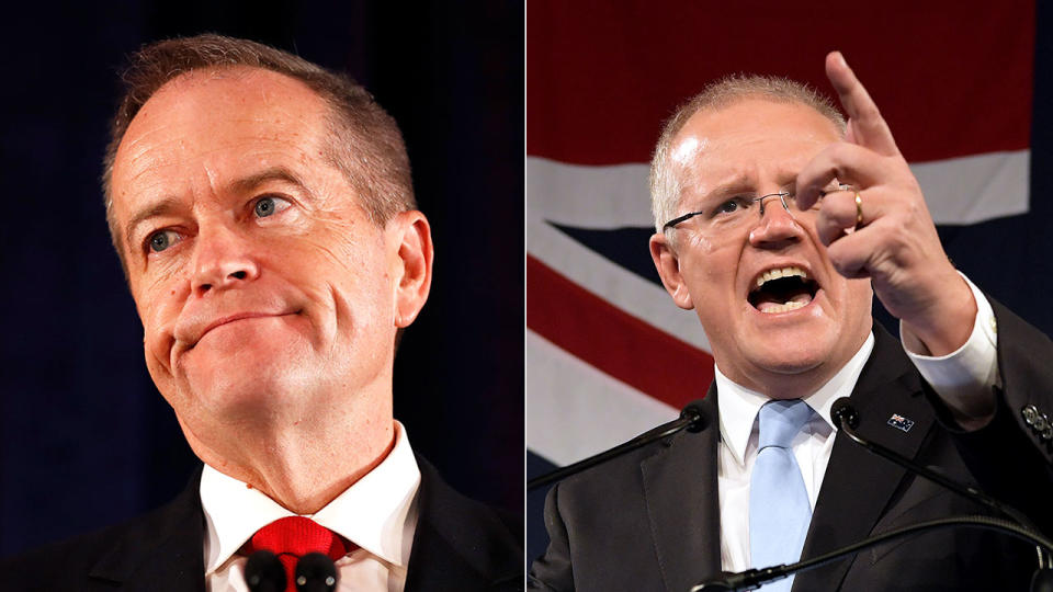 Bill Shorten was strongly tipped to beat Scott Morrison in the 2019 Federal election. Pic: Getty