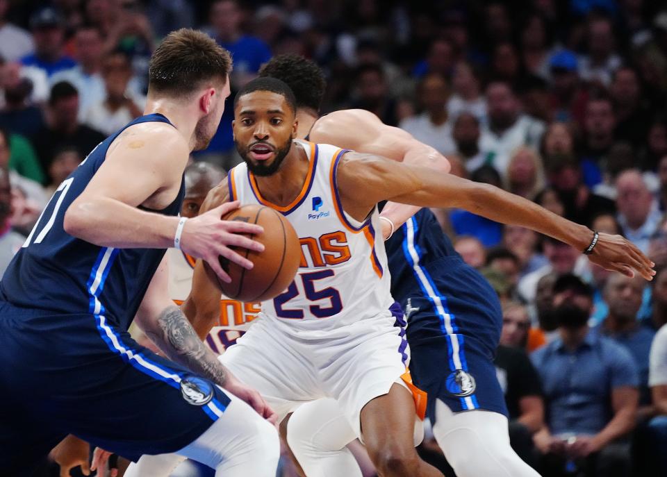 Will the Phoenix Suns or Dallas Mavericks win Game 7 of their NBA Playoffs series on Sunday?