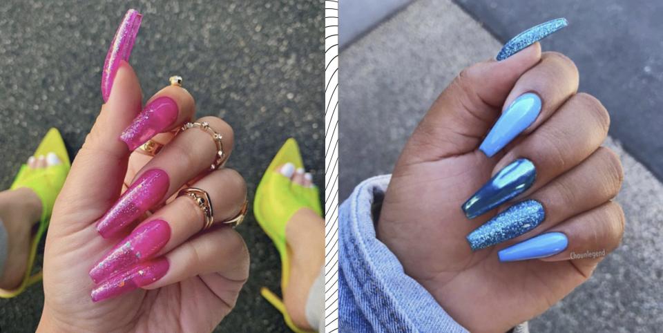 40 glitter nail designs you're going to want to screenshot