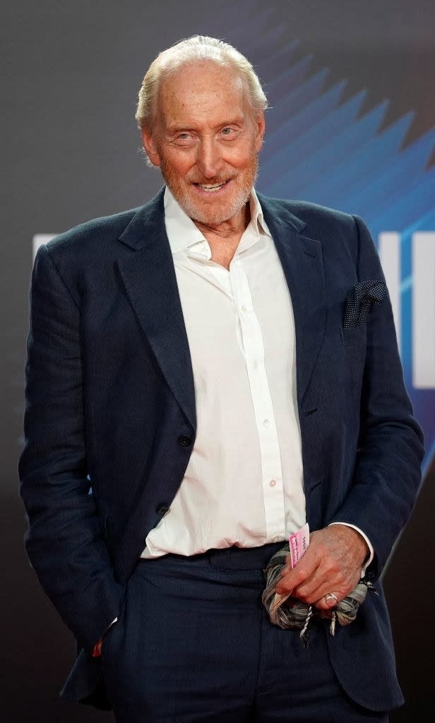 Closeup of Charles Dance