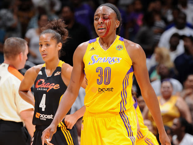 L.A. Sparks' Candace Parker and Nneka Ogwumike sit down with Molly