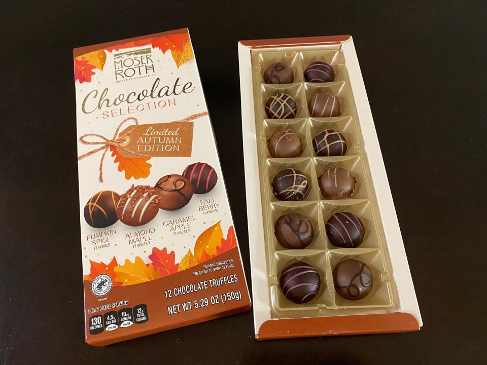 Moser Roth limited-edition fall chocolates