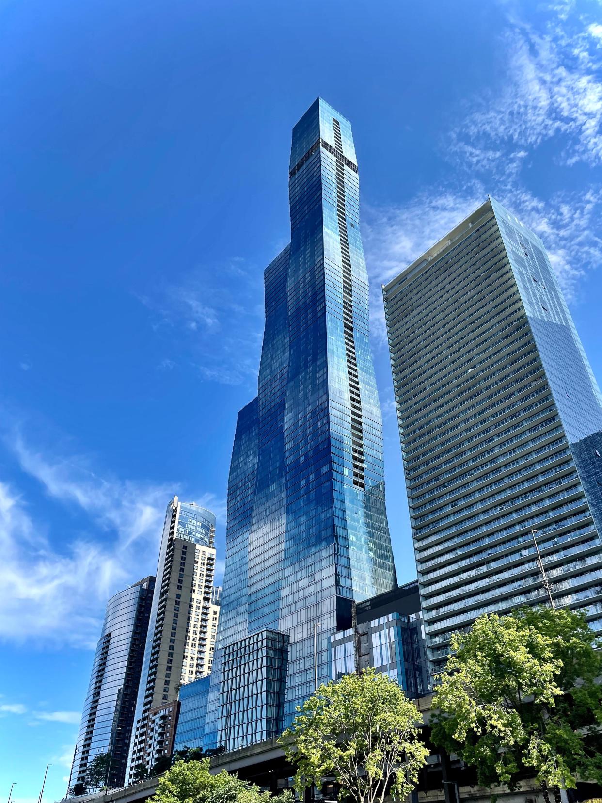 The St. Regis Hotel and Residences tower has redefined the Chicago skyline.