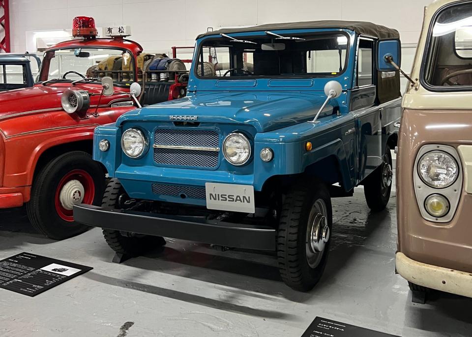 An early Nissan Patrol SUV.