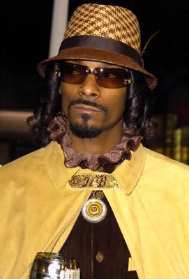 Snoop Dogg at the LA premiere of Warner Bros.' Starsky & Hutch