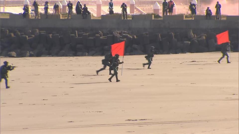 模擬解放軍登陸桃園、宜蘭　國軍勇虎、雲豹甲車堅守反擊