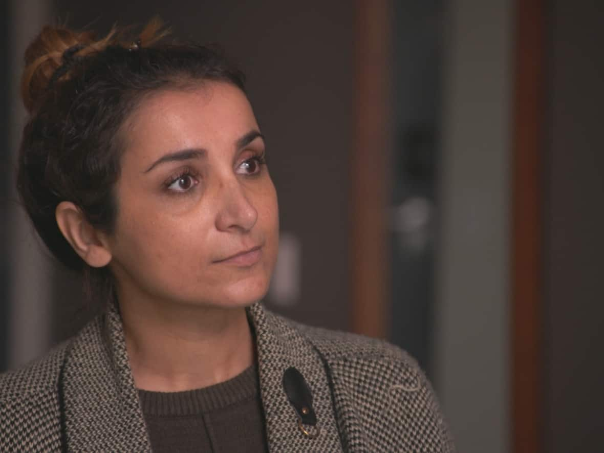 Firouzeh Zarabi-Majd was dismissed from the Toronto Police Service following tweets alleging racism and sexual harassment inside the service, her refusal to leave the property of another officer and her refusal to take part in an internal investigation. (Andy Hincenbergs/CBC - image credit)