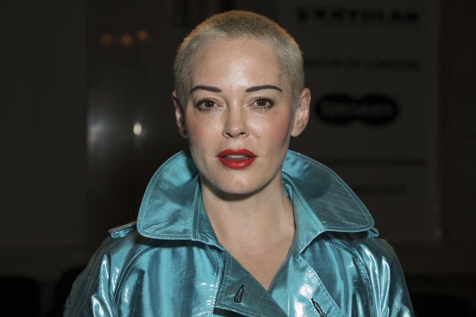 Rose McGowan recalls being upset when &quot;Charmed&quot; was renewed. (Photo: Vianney Le Caer/Invision/AP)