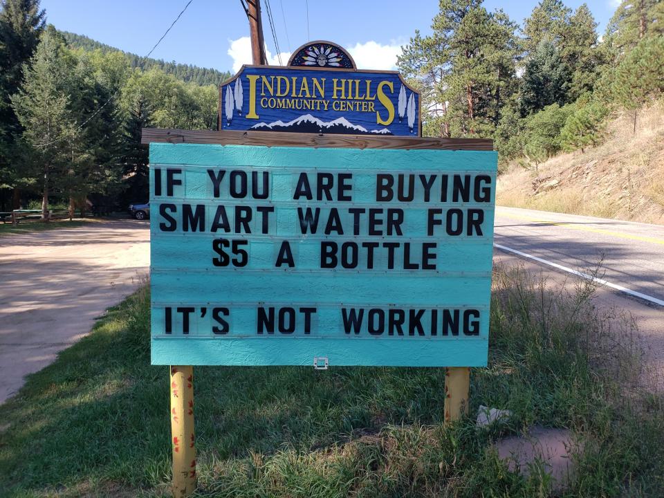 Indian Hills Community Sign