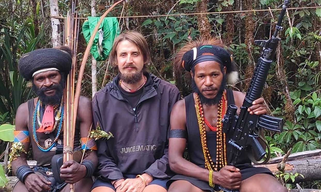 <span>The West Papua National Liberation Army has released terms for the release of Phillip Mehrtens a year and seven months after he was taken hostage</span><span>Photograph: Supplied</span>