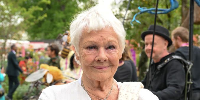 judi dench chelsea flower show