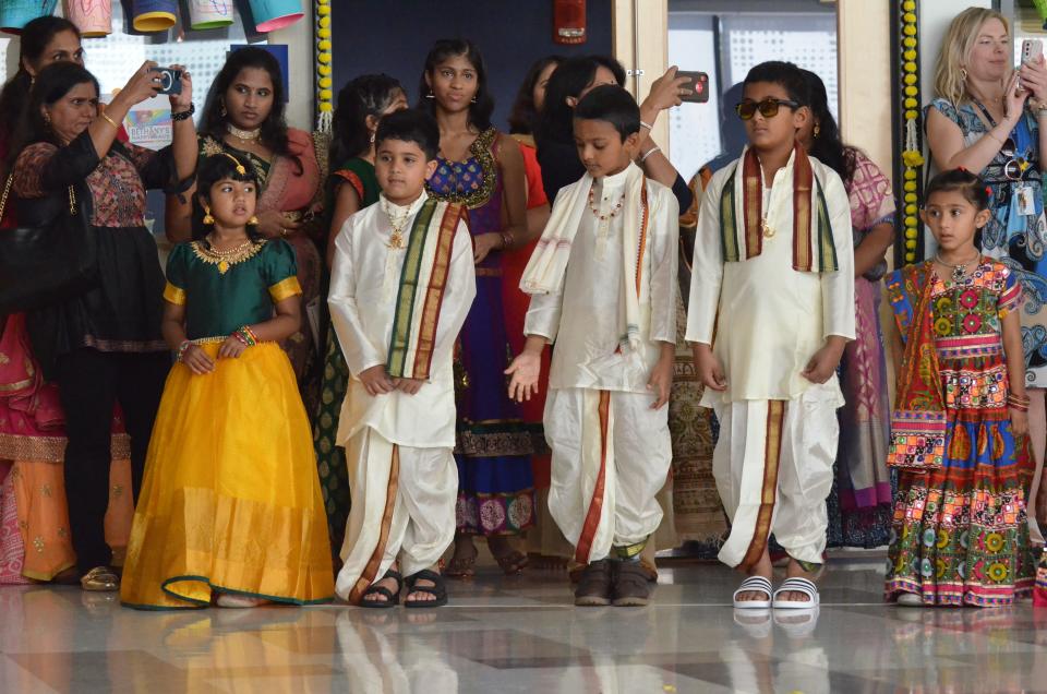 In Franklin, the Benjamin Franklin Classical Charter Public School English Learner Parent Advisory Council sponsored a Diwali celebration on Oct. 15, featuring many different Diwali traditions.