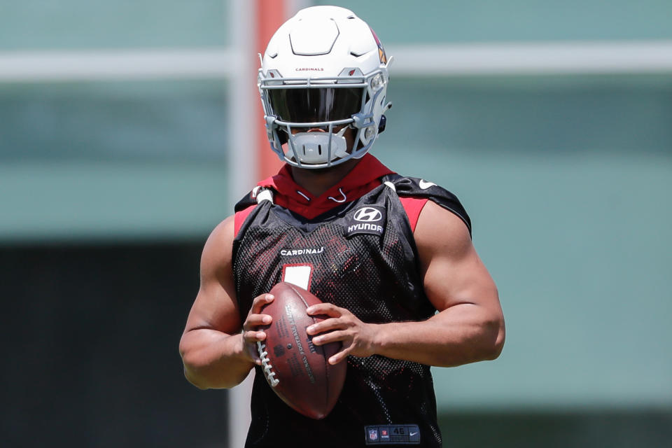 No team has spent more draft assets on quarterbacks lately than the Arizona Cardinals, taking quarterback Kyler Murray first overall this year. (Getty Images)