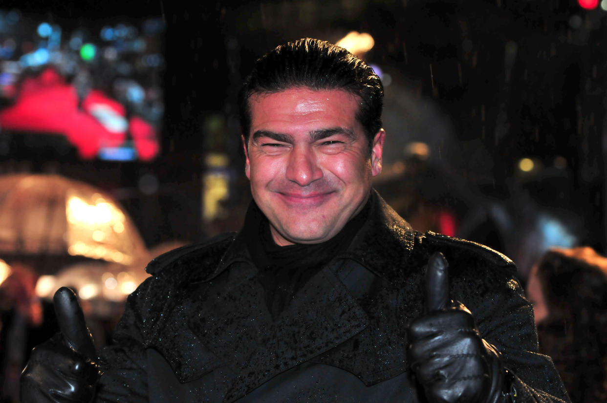 Tamer Hassan arrives at the UK premiere of A Good Day To Die Hard at the Empire Leicester Square on Thursday, Feb. 07, 2013, in London. (Photo by Jon Furniss/Invision/AP)