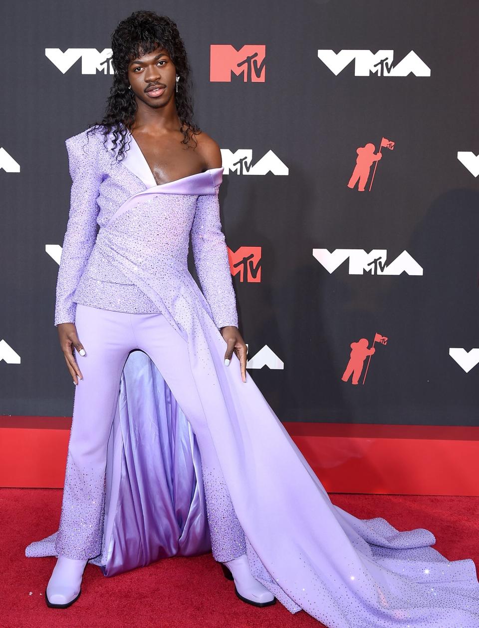 Lil Nas X attends the 2021 MTV Video Music Awards at Barclays Center on September 12, 2021 in the Brooklyn borough of New York City