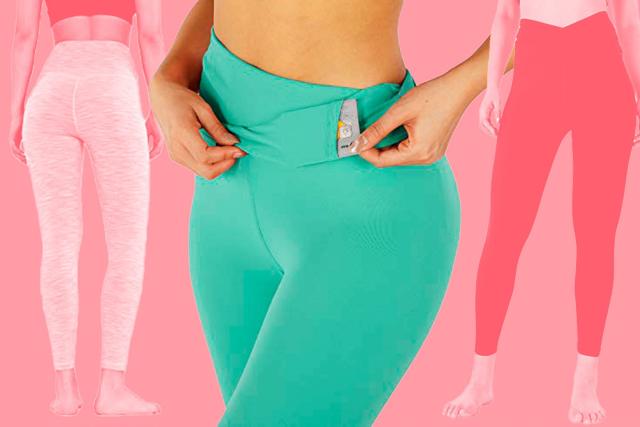 Buy ODODOS Camel Toe Free Crossover Leggings for Women with